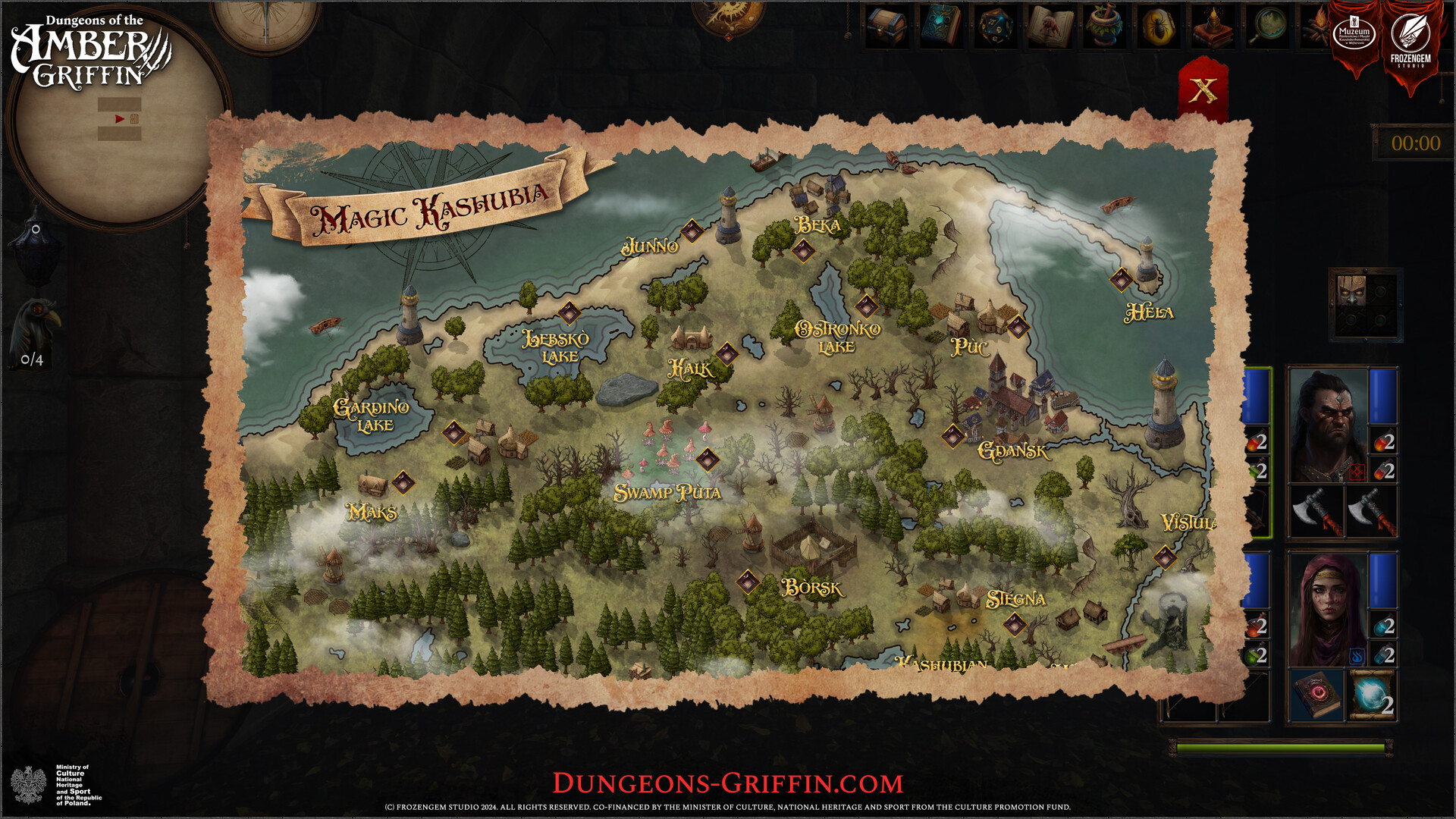 Скриншот из игры Dungeons of the Amber Griffin - 20