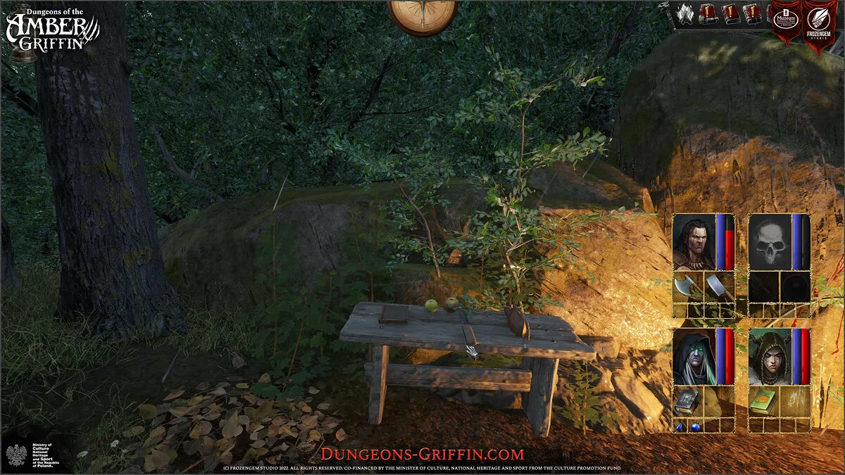 Скриншот из игры Dungeons of the Amber Griffin - 9