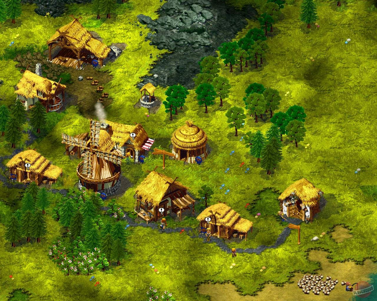 Скриншот из игры Cultures 2: The Gates of Asgard - 19