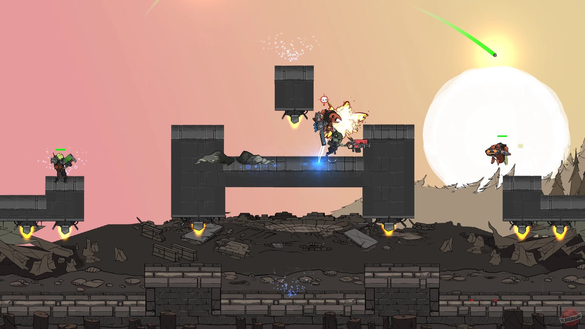 Скриншот из игры Crashnauts - 8