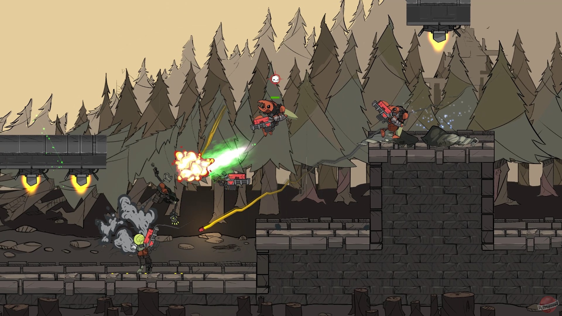 Скриншот из игры Crashnauts - 9