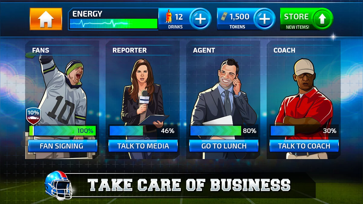 Скриншот из игры All Star Quarterback - 4