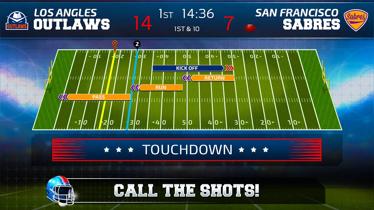 Скриншот из игры All Star Quarterback - 10