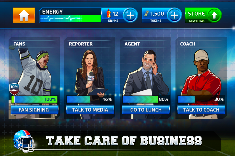 Скриншот из игры All Star Quarterback - 6