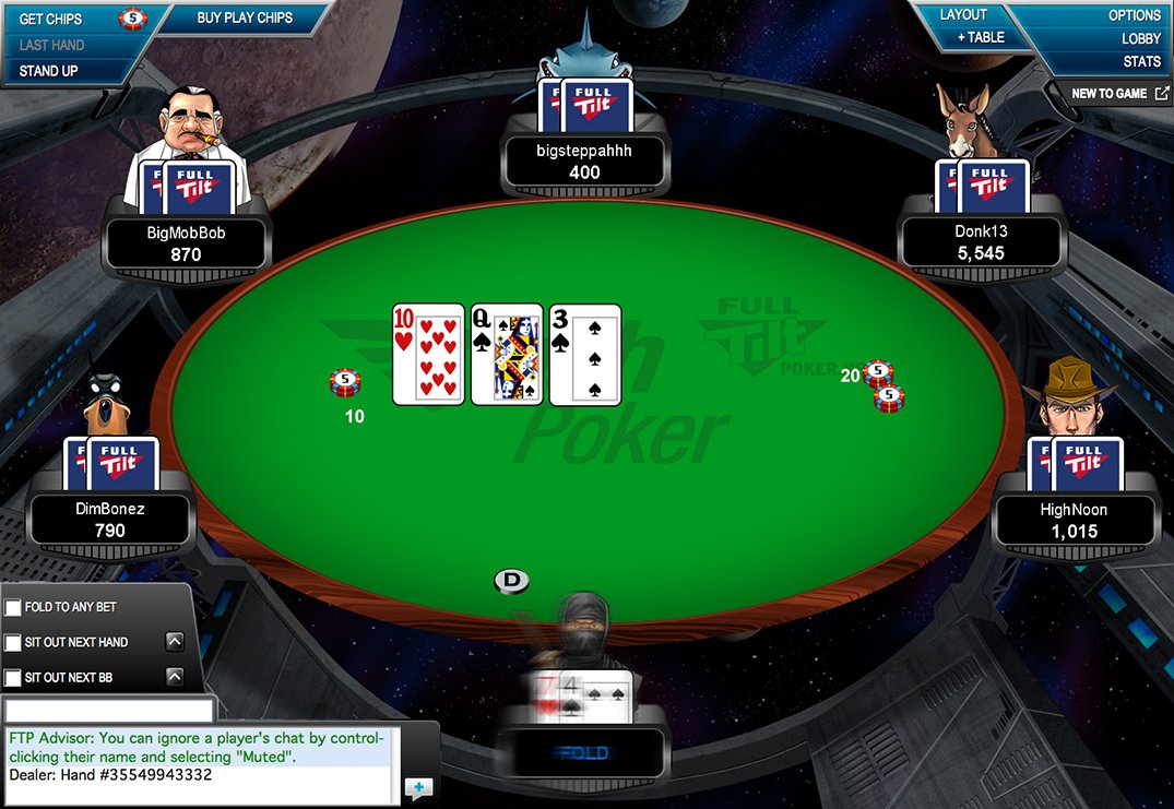 Скриншот из игры Full Tilt Poker - 1