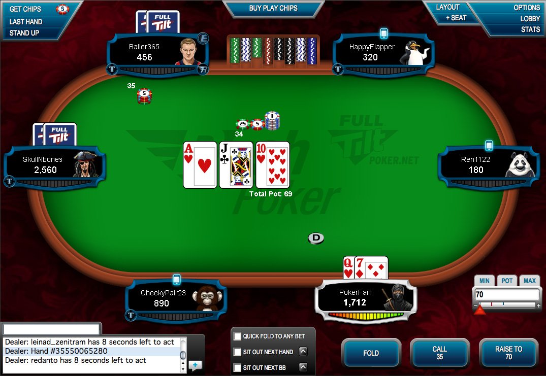 Скриншот из игры Full Tilt Poker - 3