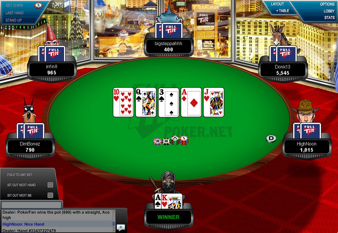 Скриншот из игры Full Tilt Poker - 4