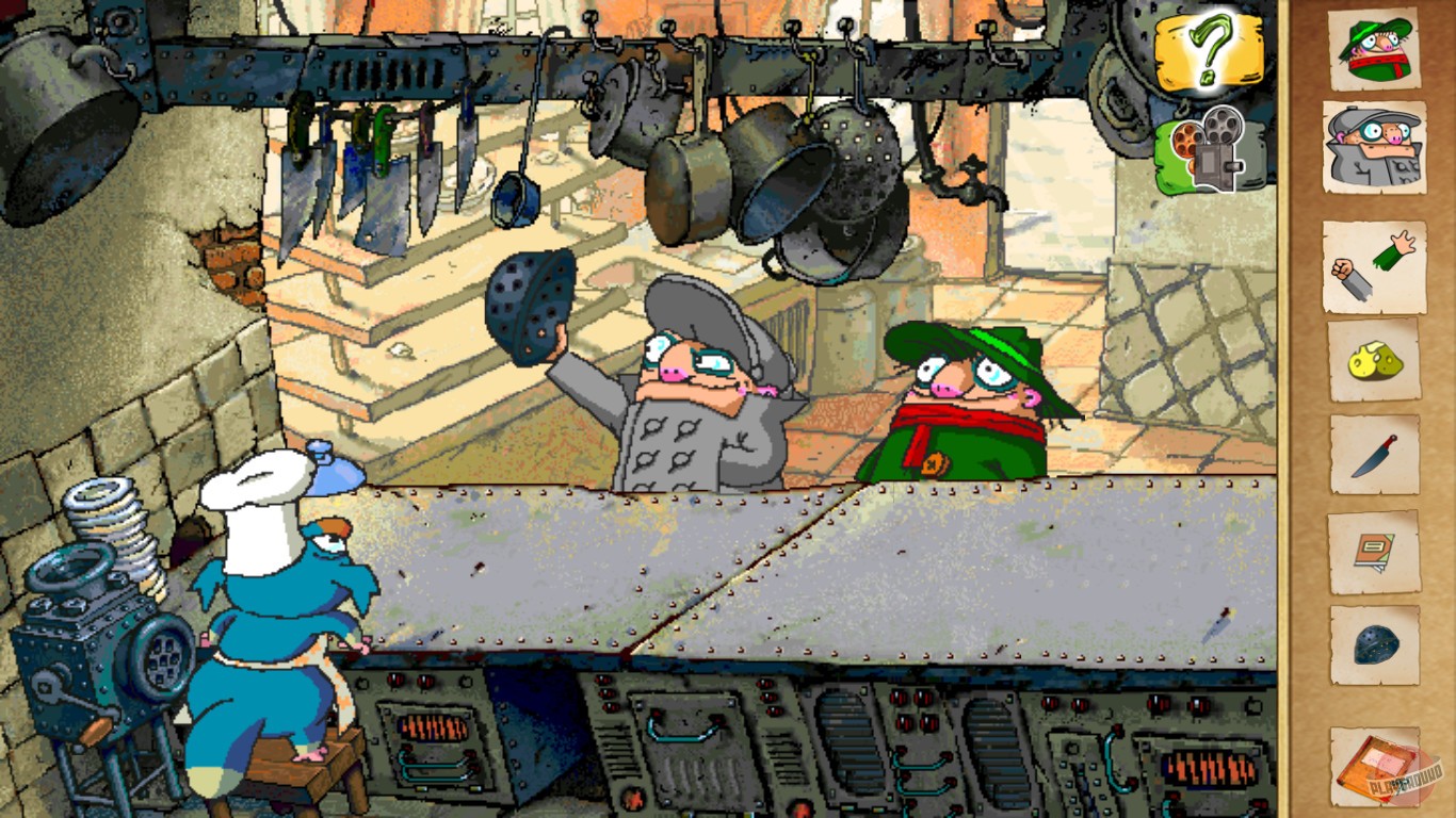 Скриншот из игры Pilot Brothers 2 - 2