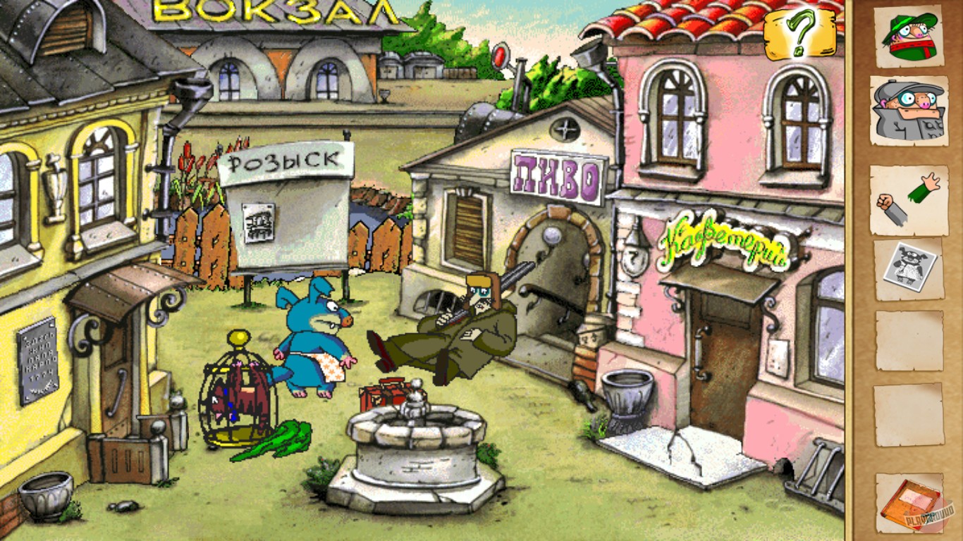 Скриншот из игры Pilot Brothers 2 - 1