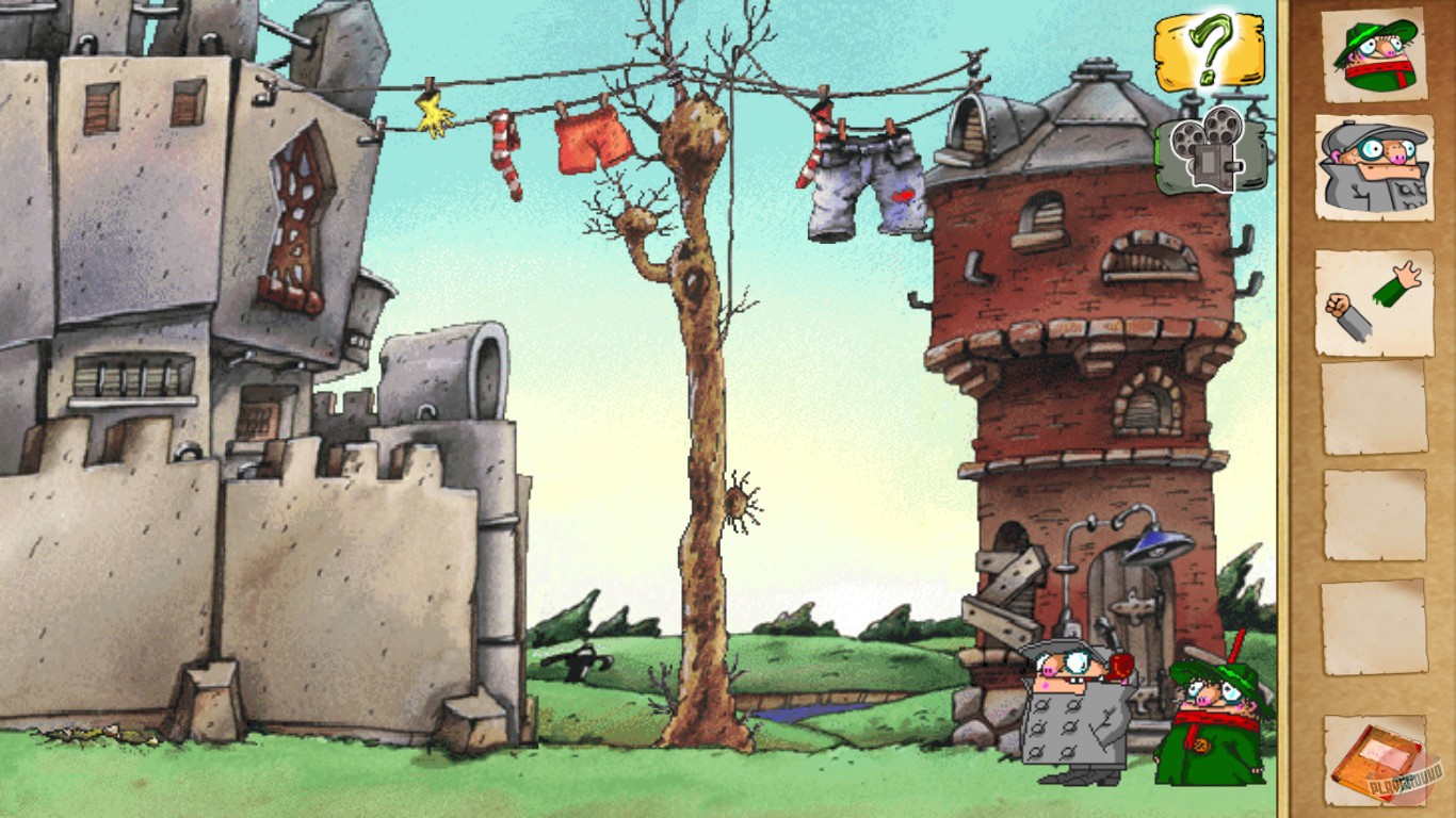 Скриншот из игры Pilot Brothers 2 - 4