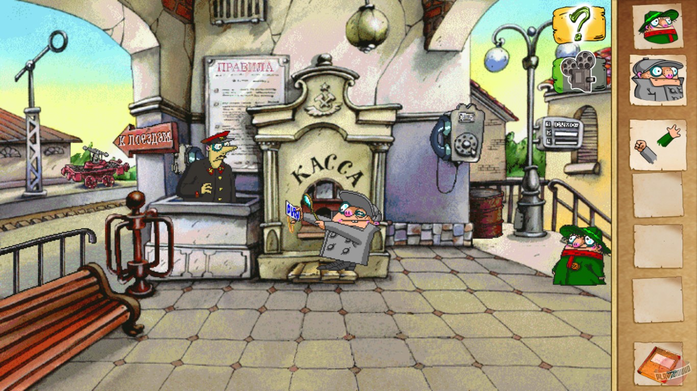 Скриншот из игры Pilot Brothers 2 - 5