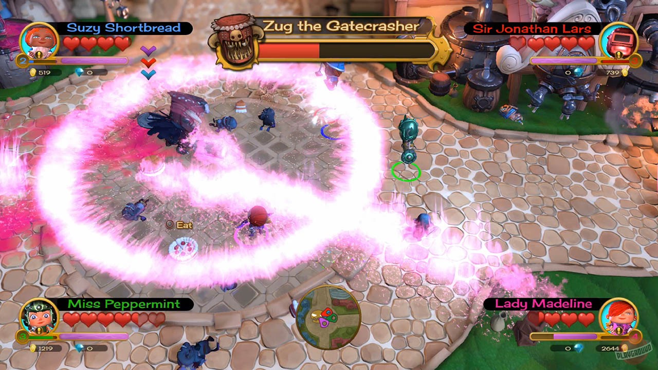 Скриншот из игры Fat Princess Adventures - 22