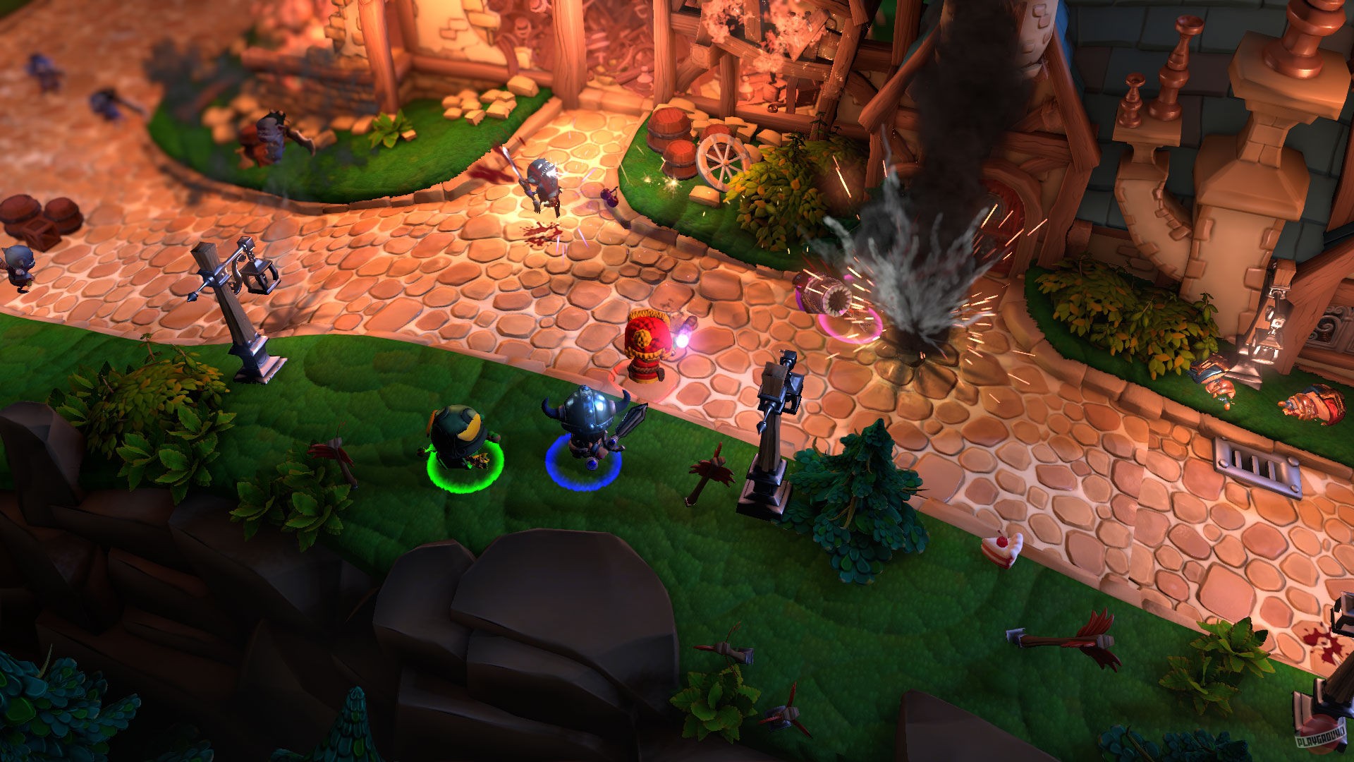 Скриншот из игры Fat Princess Adventures - 27