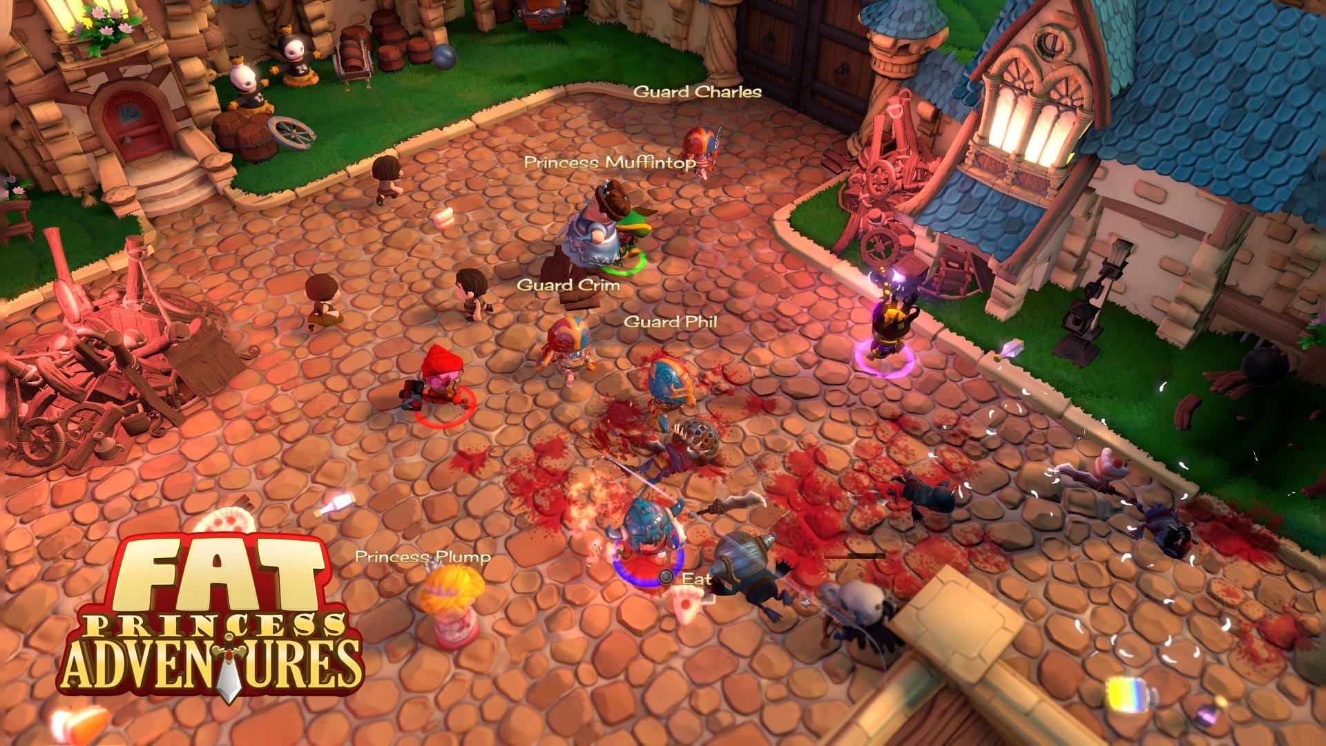 Скриншот из игры Fat Princess Adventures - 2