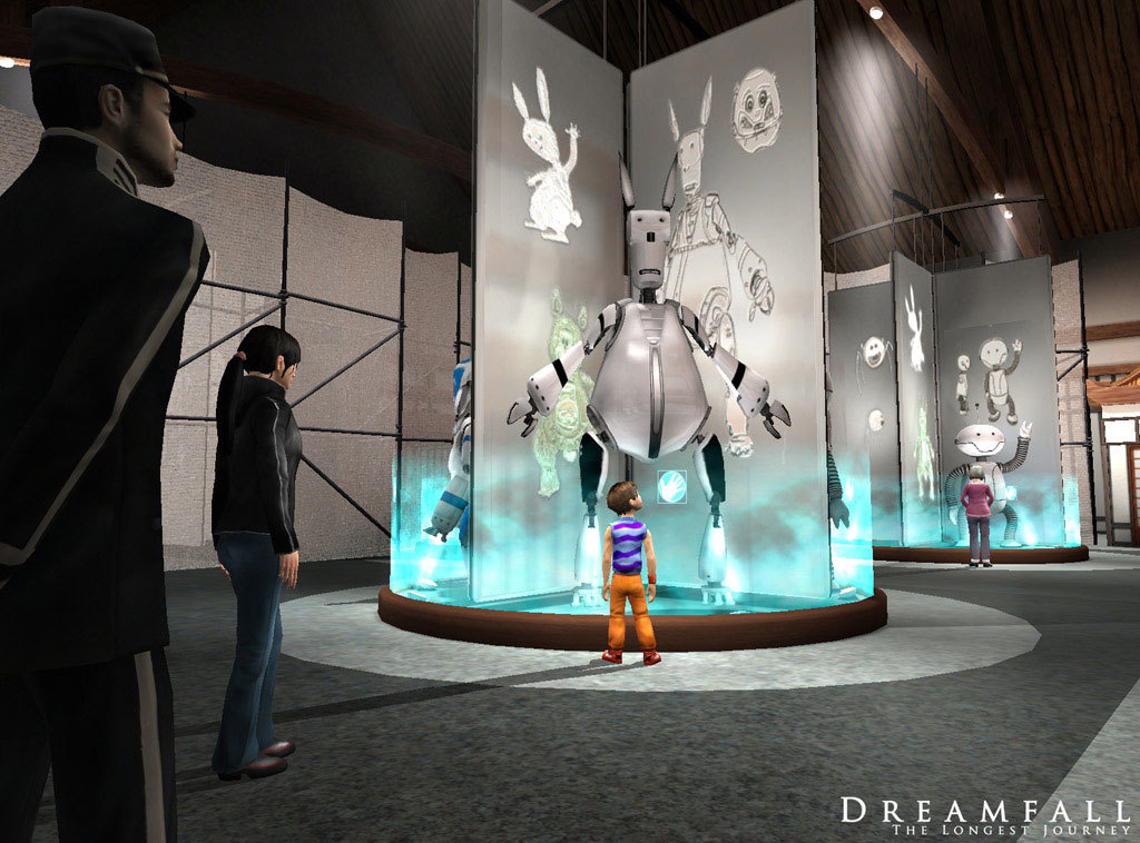 Скриншот из игры Dreamfall: The Longest Journey - 73