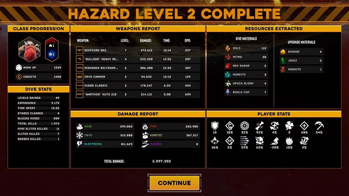 Скриншот из игры Deep Rock Galactic: Survivor - 28