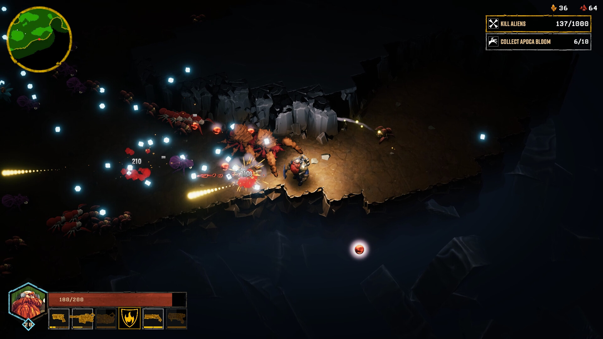 Скриншот из игры Deep Rock Galactic: Survivor - 1