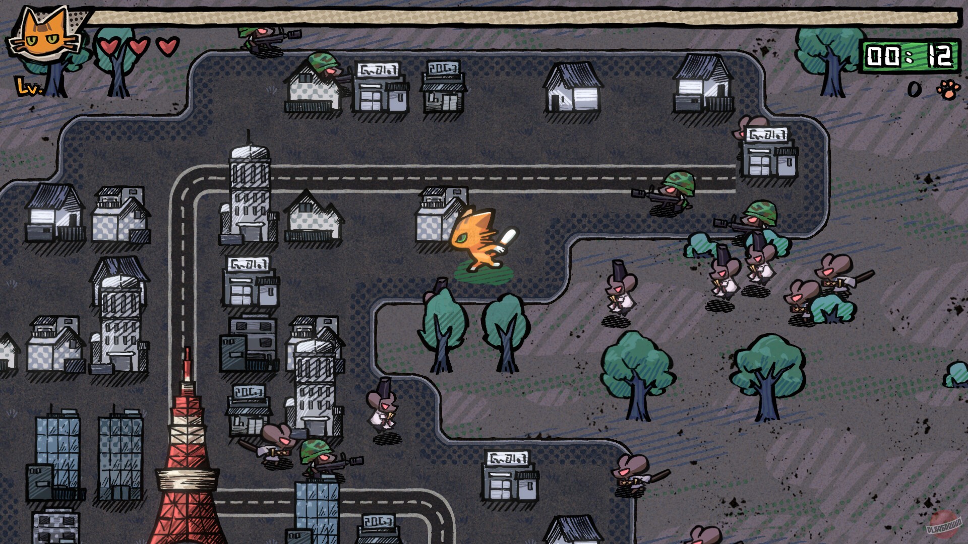 Скриншот из игры Invincible Big Cat - 6