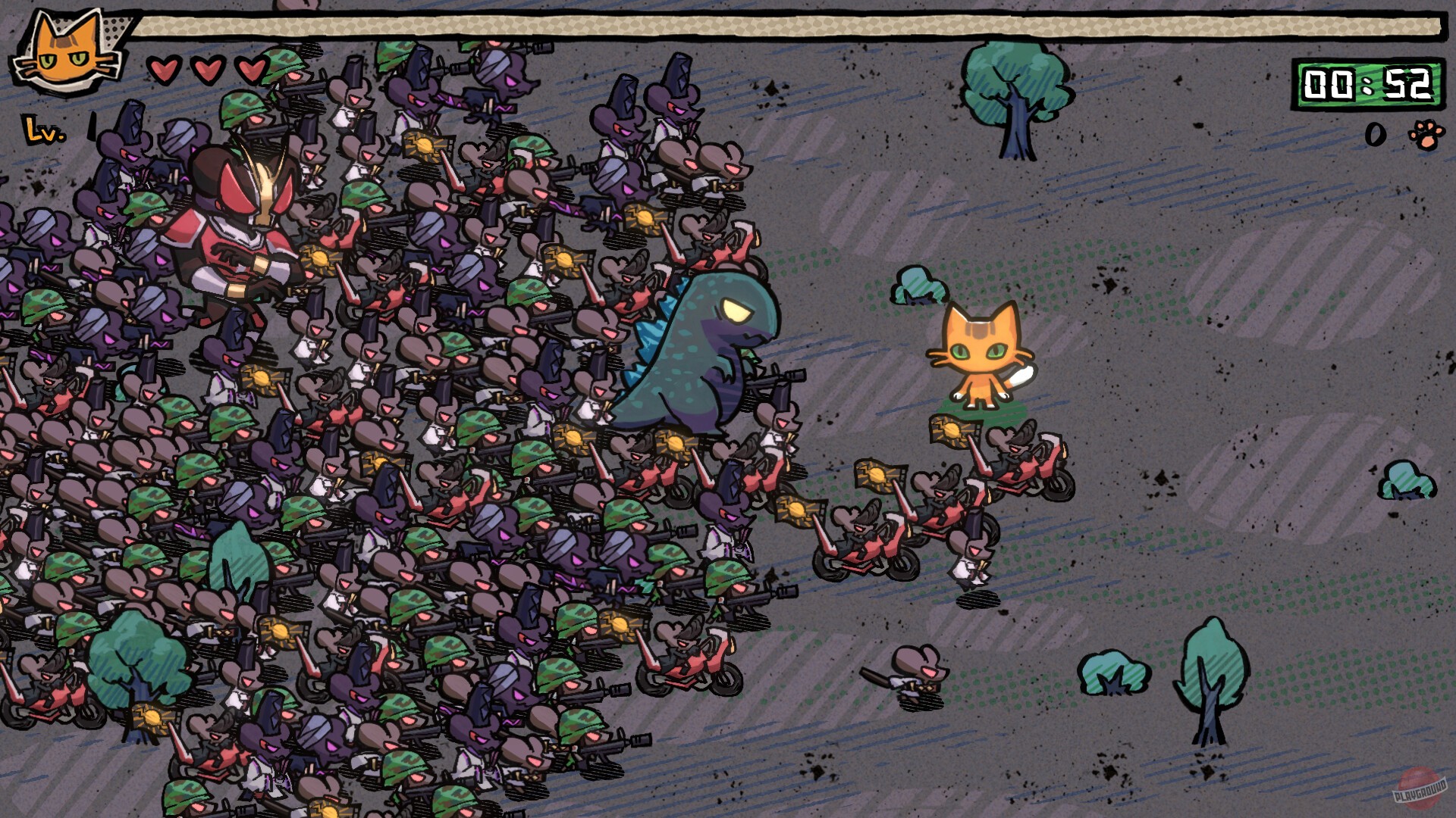 Скриншот из игры Invincible Big Cat - 5