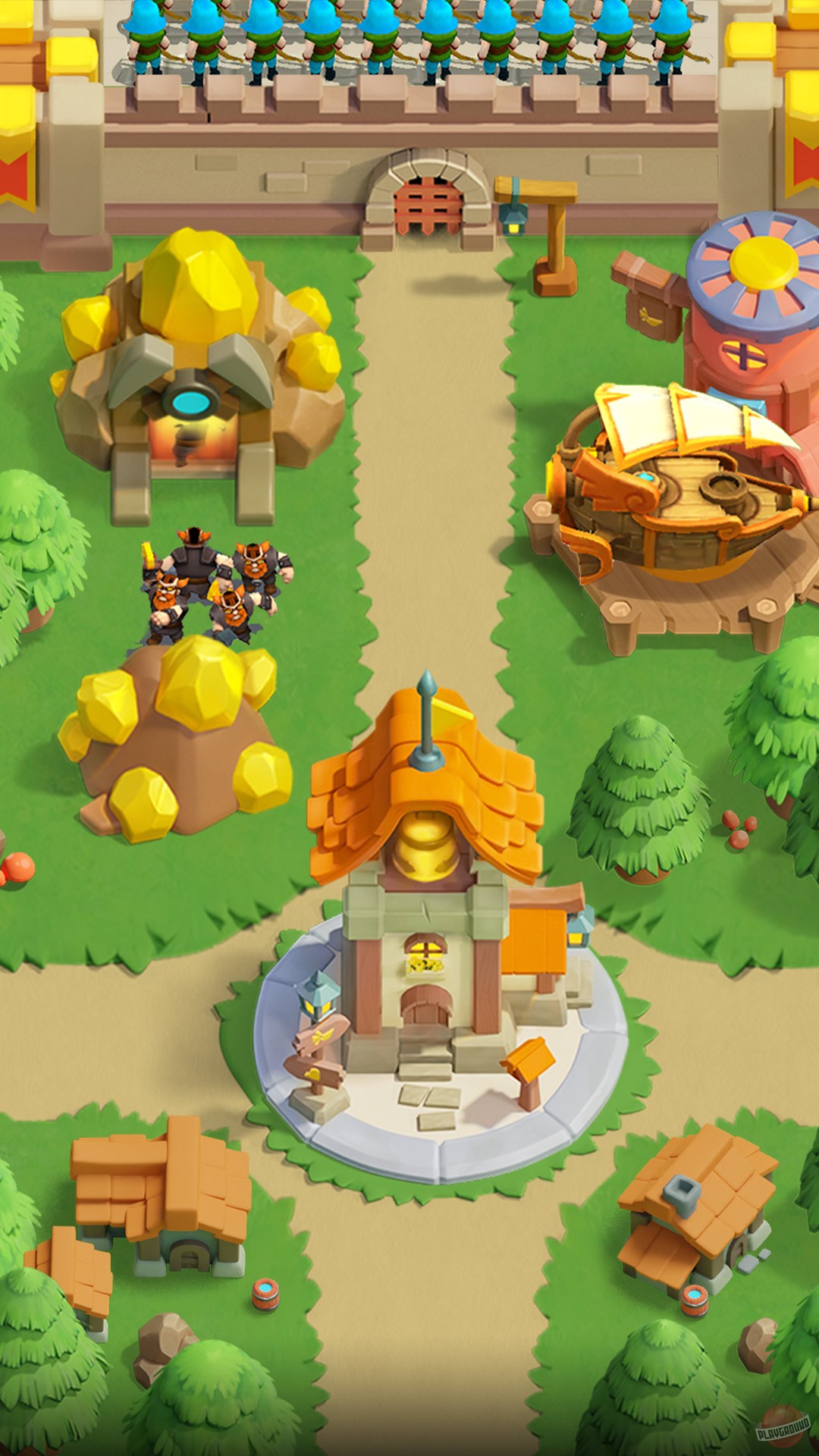 Скриншот из игры Wild Castle TD - Grow Empire - 4