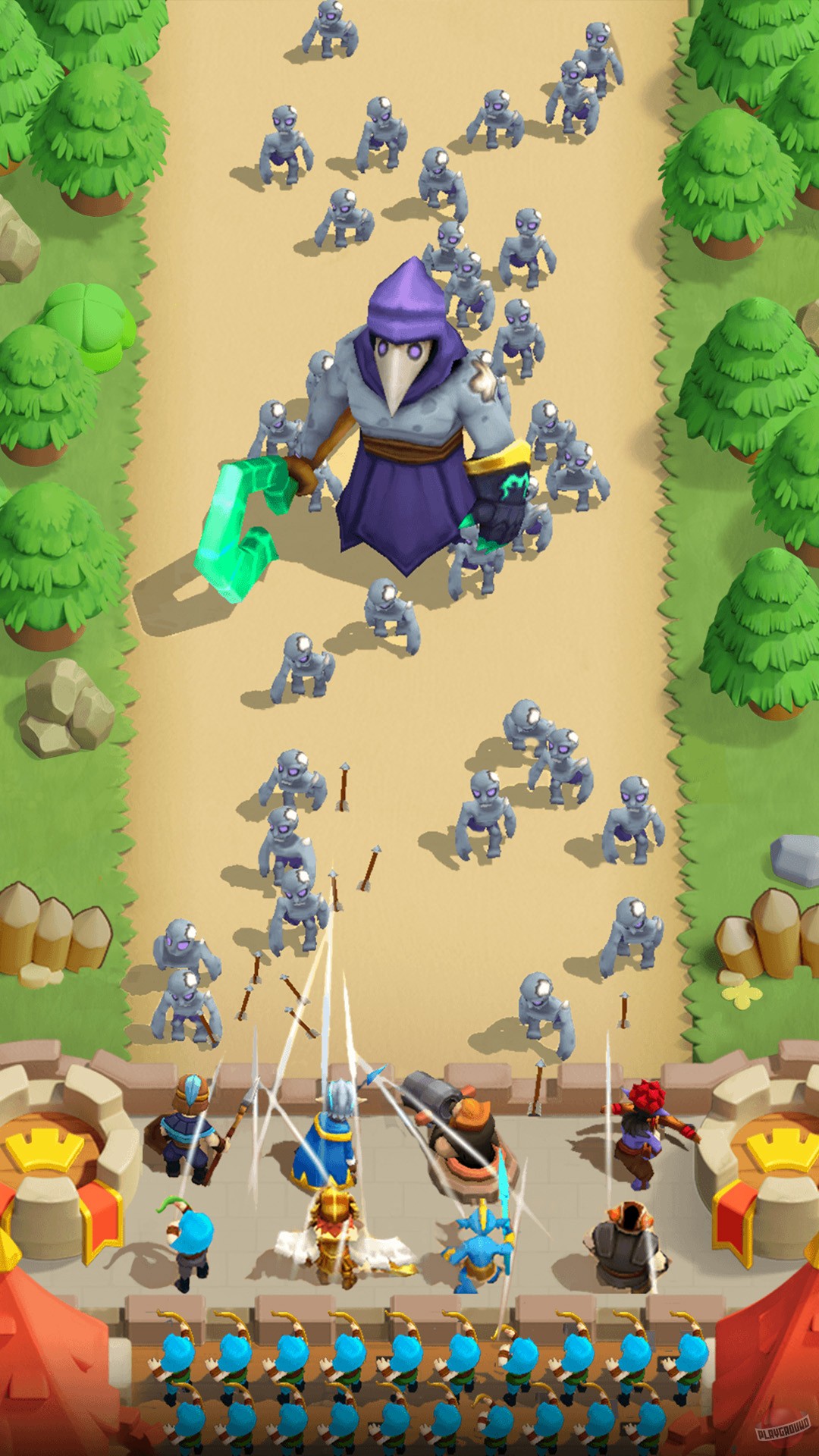 Скриншот из игры Wild Castle TD - Grow Empire - 5