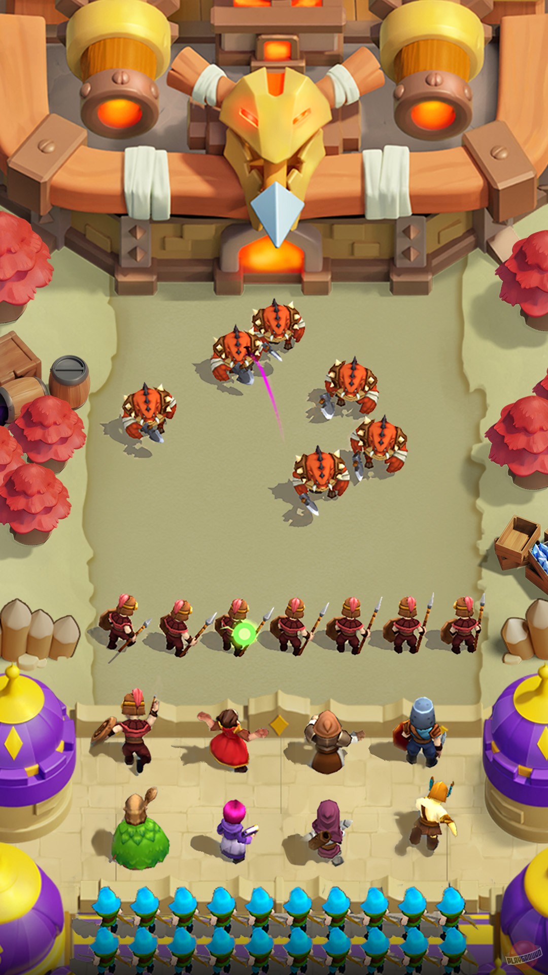 Скриншот из игры Wild Castle TD - Grow Empire - 2