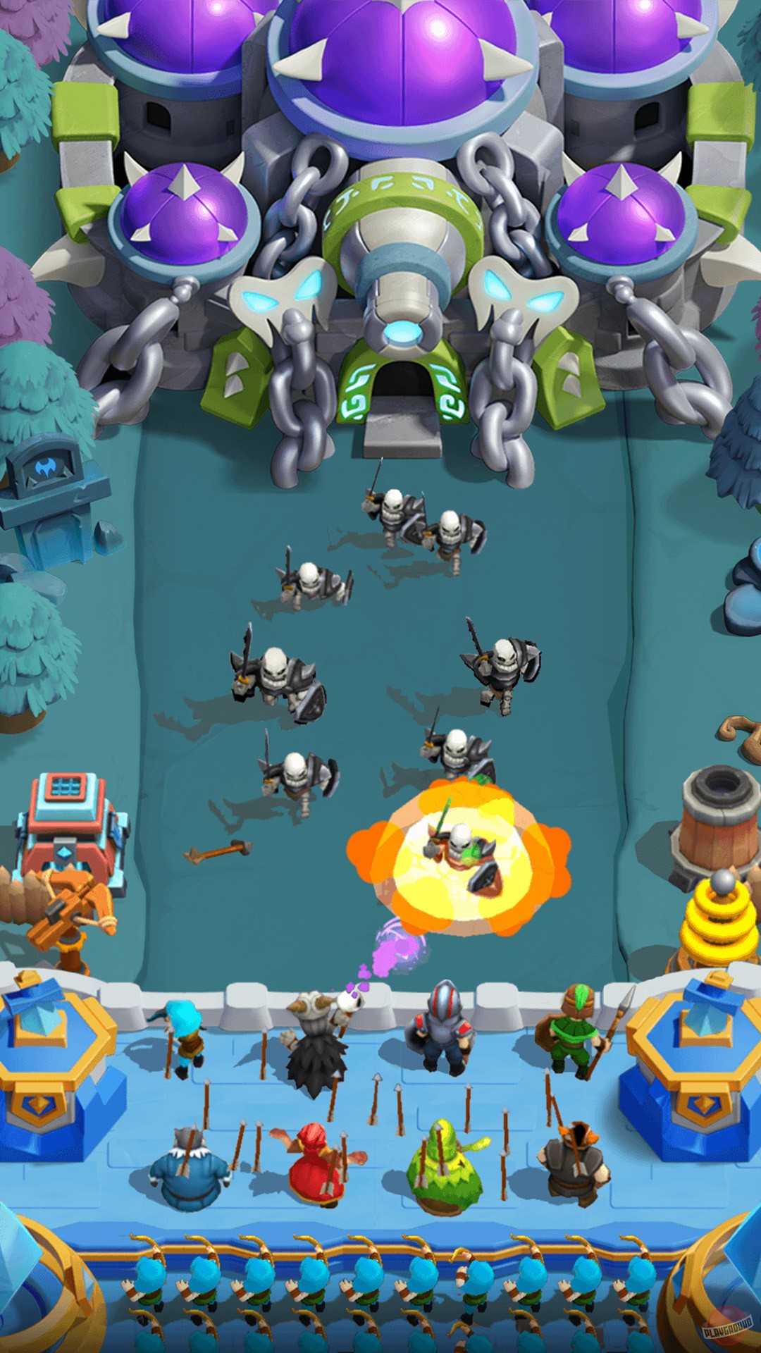 Скриншот из игры Wild Castle TD - Grow Empire - 1