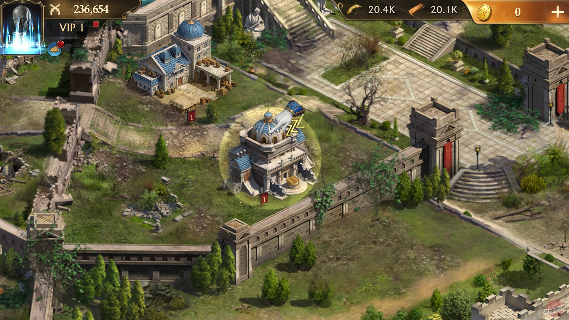 Скриншот из игры Guns of Glory - 9