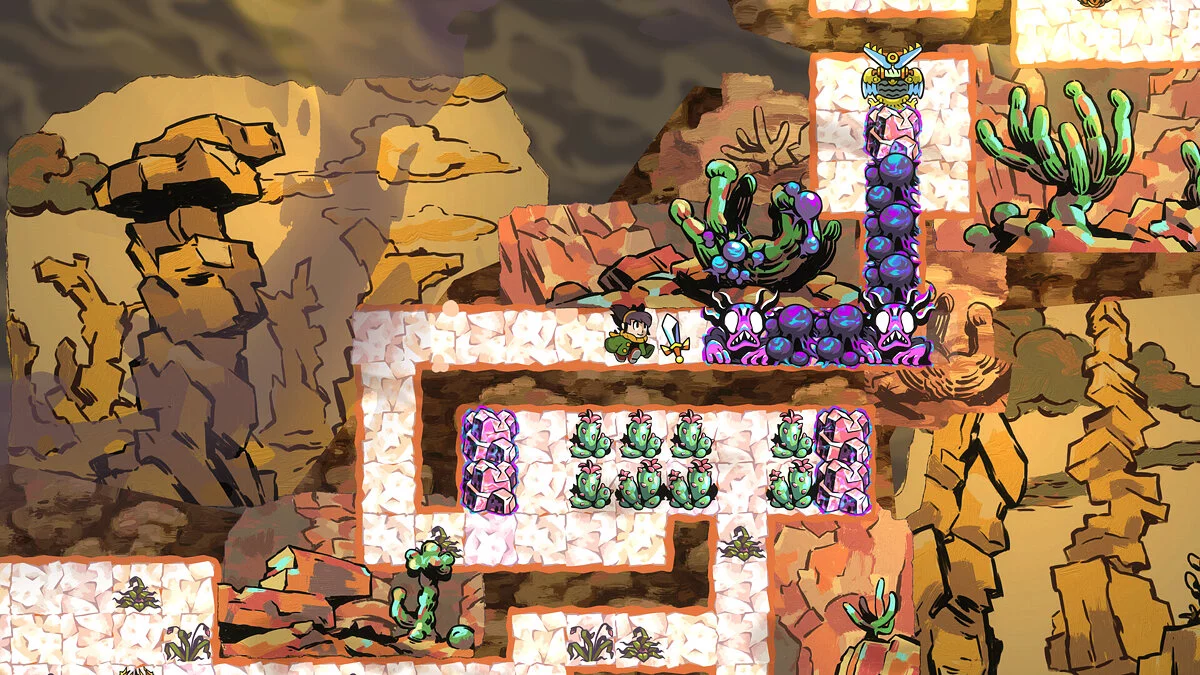 Скриншот из игры Arranger: A Role-Puzzling Adventure - 15