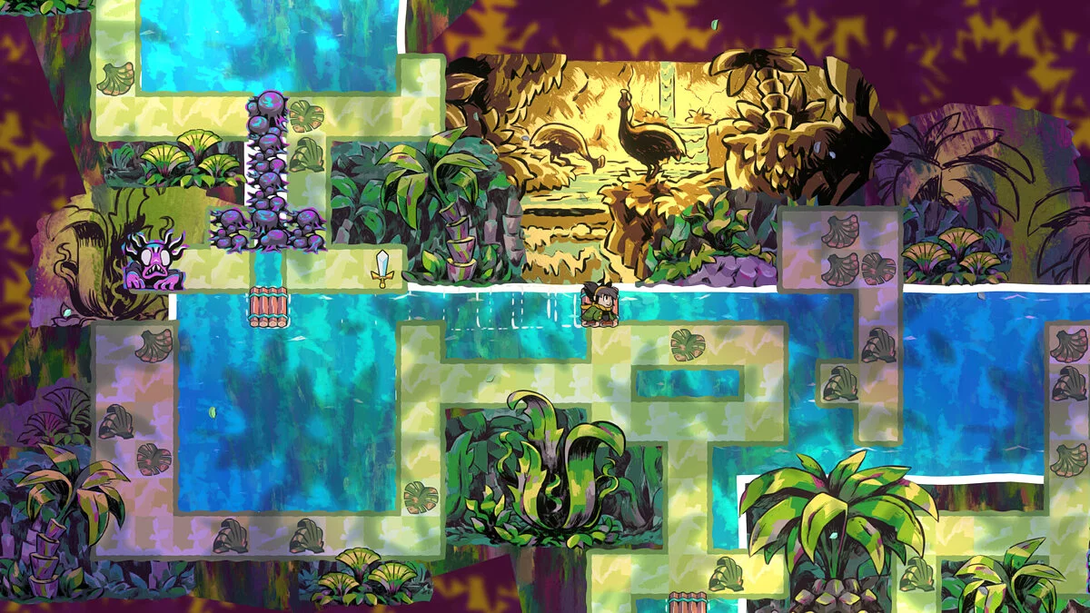 Скриншот из игры Arranger: A Role-Puzzling Adventure - 2