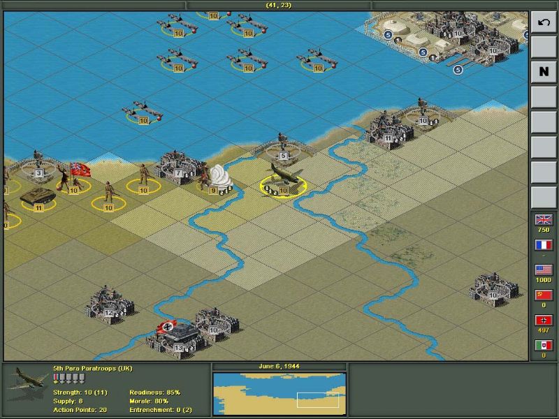 Скриншот из игры Strategic Command 2: Blitzkrieg - 16