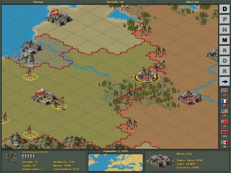 Скриншот из игры Strategic Command 2: Blitzkrieg - 26