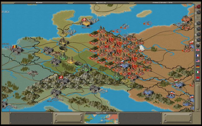 Скриншот из игры Strategic Command 2: Patton Drives East - 9
