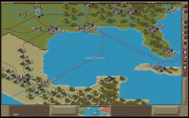 Скриншот из игры Strategic Command 2: Patton Drives East - 11