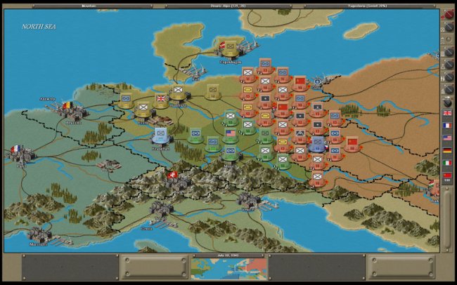 Скриншот из игры Strategic Command 2: Patton Drives East - 15