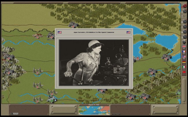 Скриншот из игры Strategic Command 2: Patton Drives East - 8