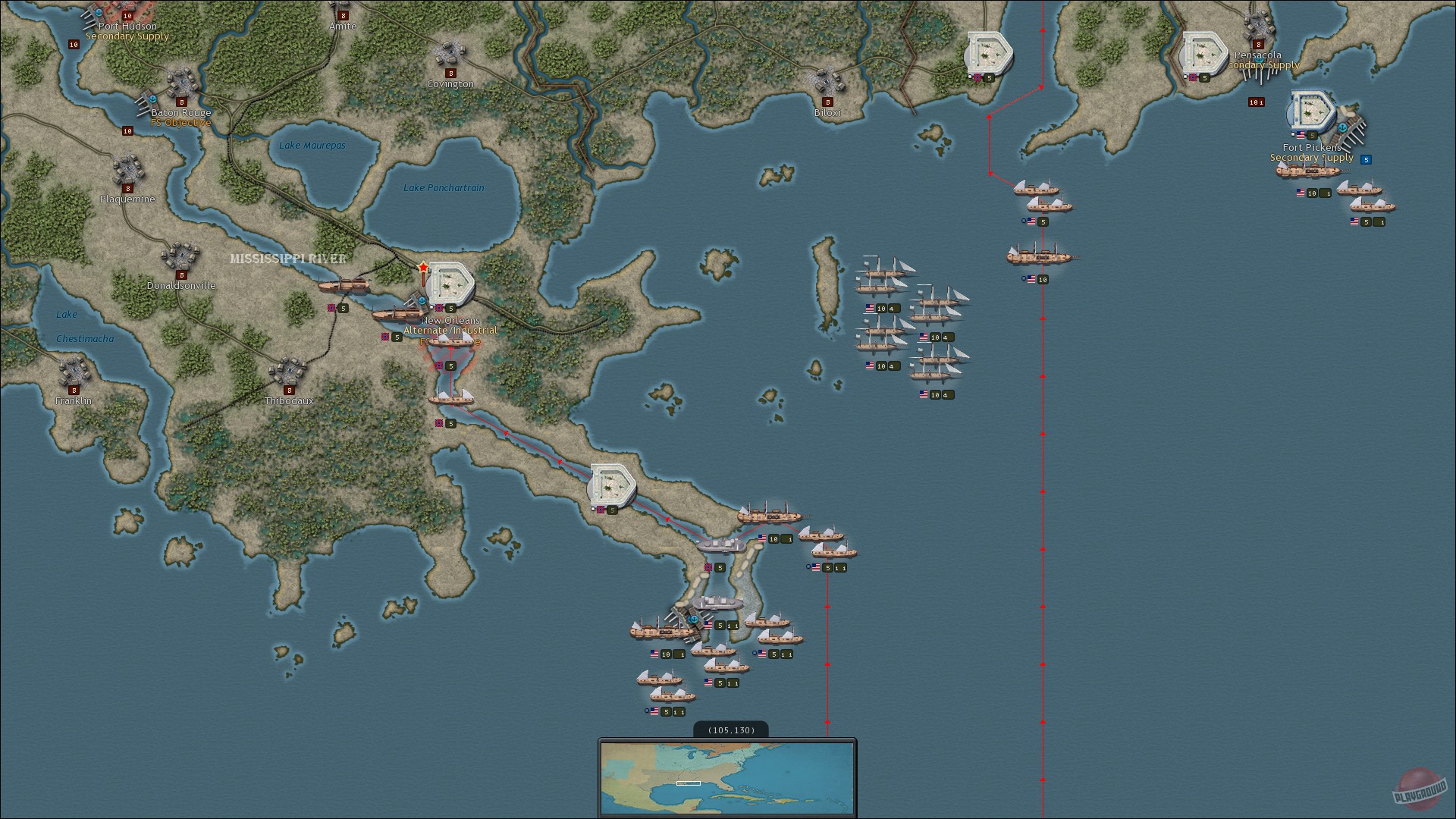 Скриншот из игры Strategic Command: American Civil War - 10