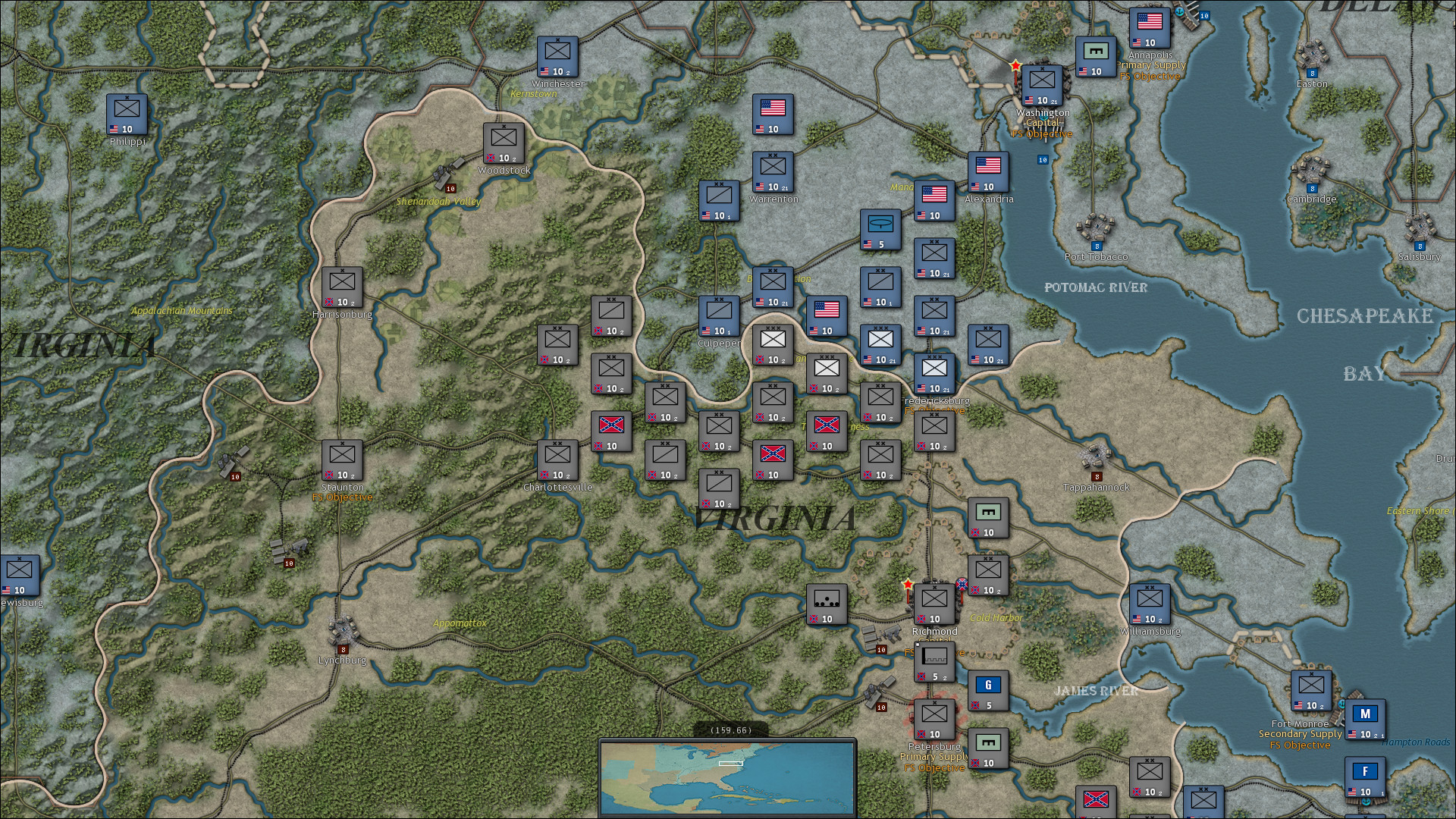 Скриншот из игры Strategic Command: American Civil War - 15
