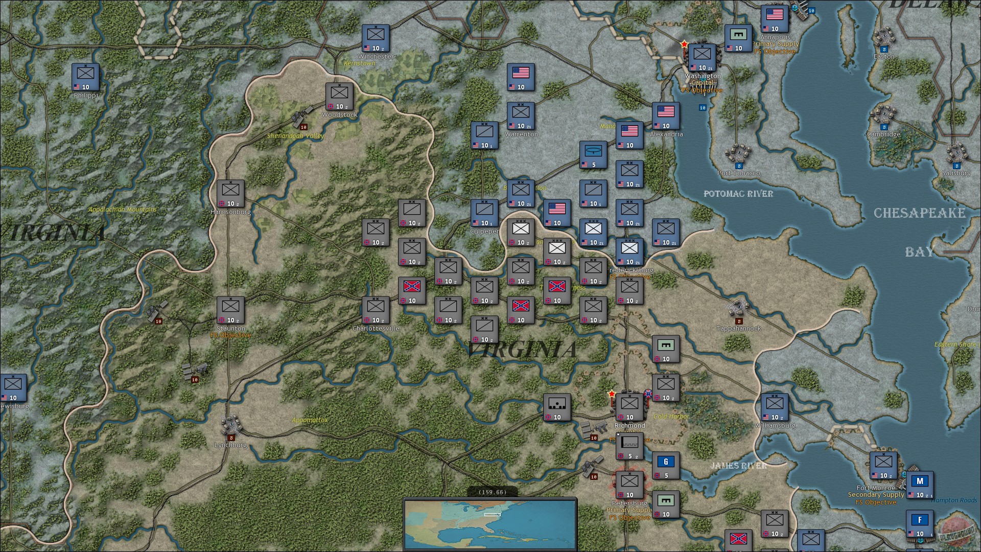 Скриншот из игры Strategic Command: American Civil War - 18