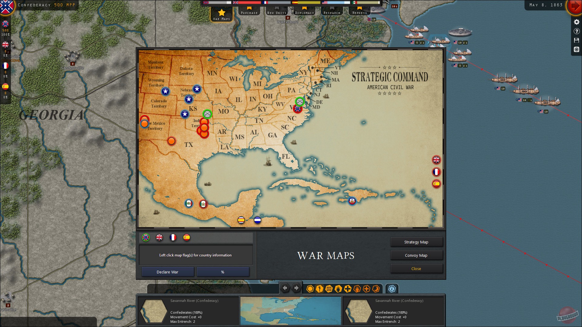 Скриншот из игры Strategic Command: American Civil War - 5