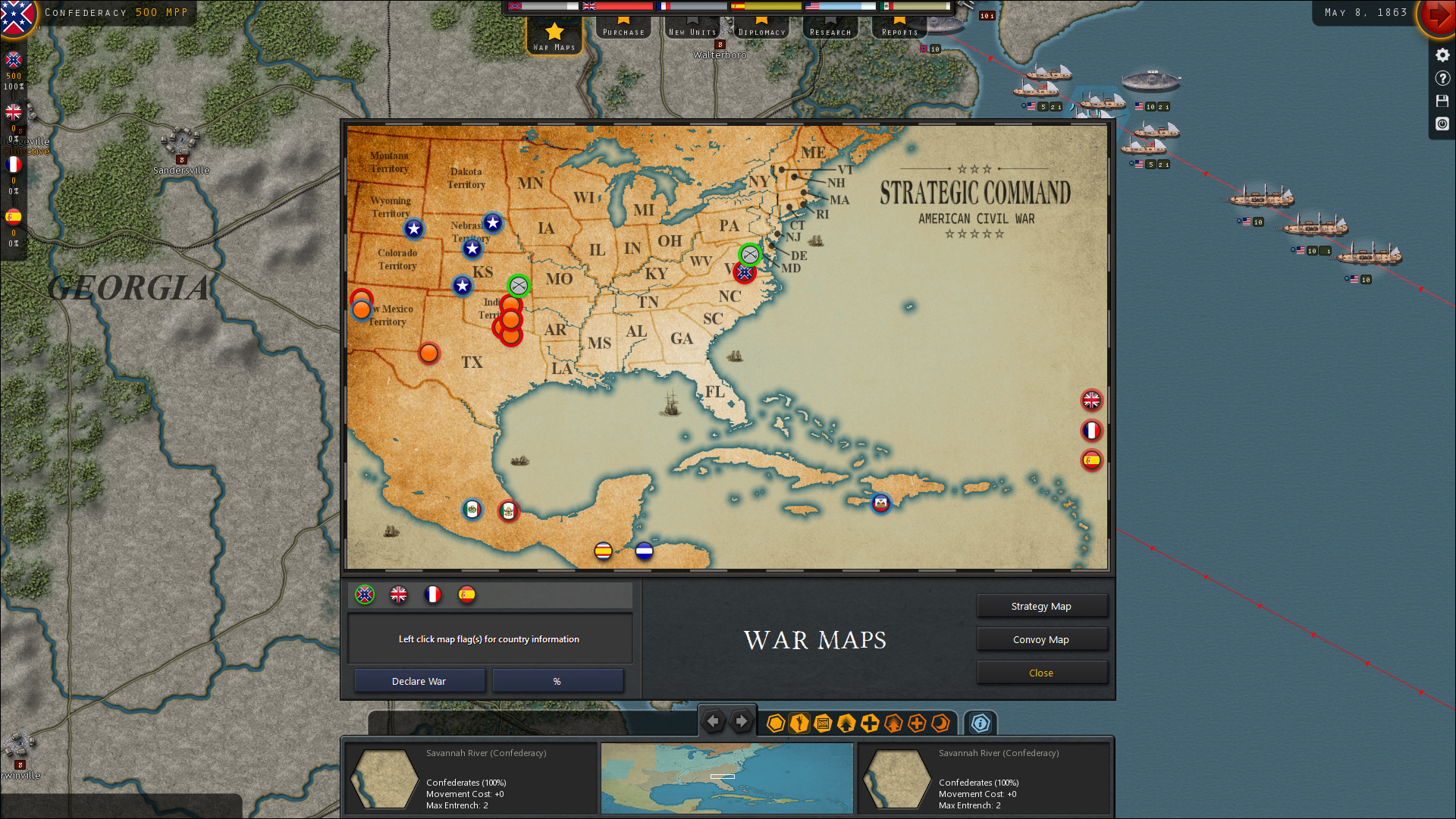 Скриншот из игры Strategic Command: American Civil War - 19
