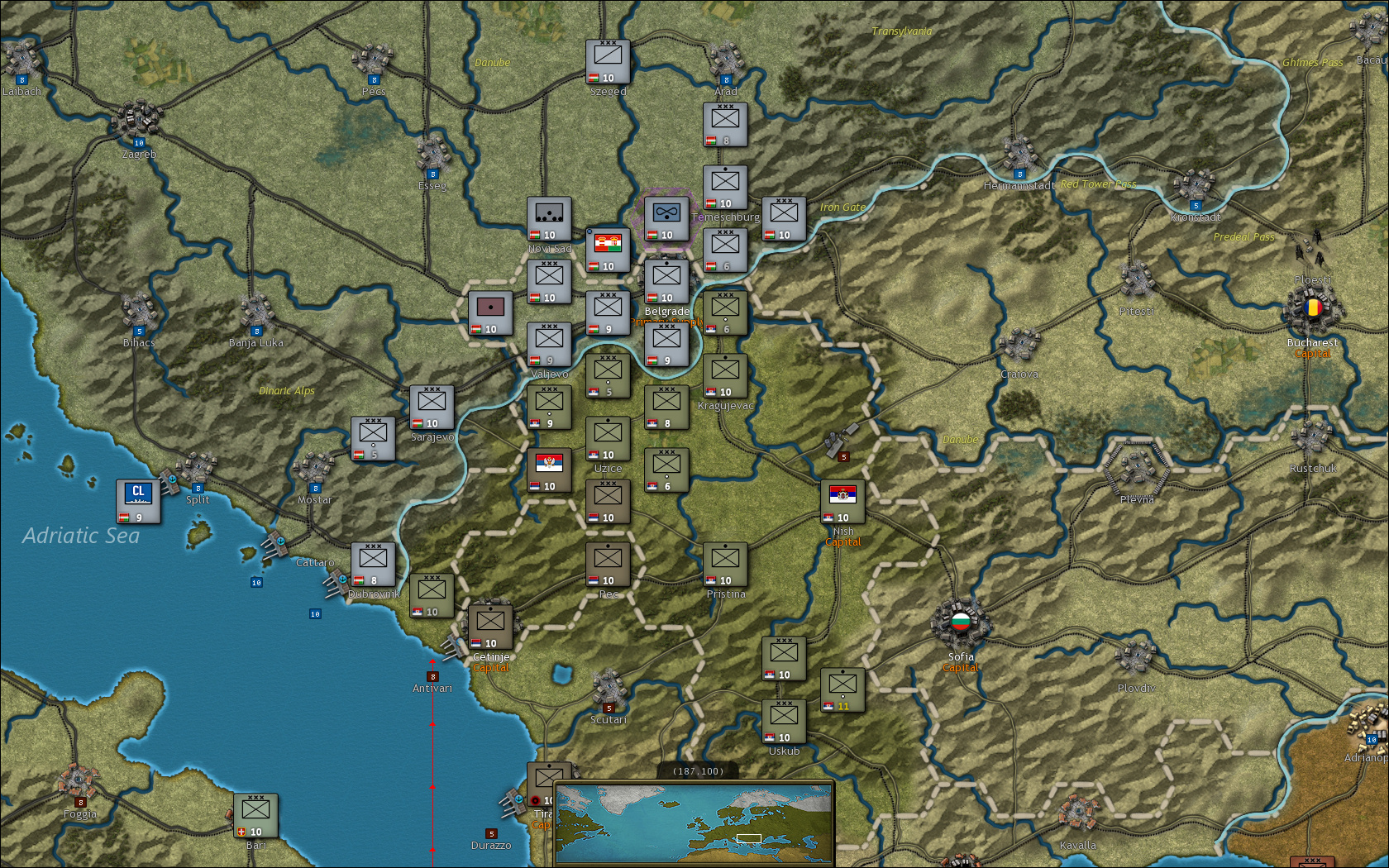 Скриншот из игры Strategic Command: World War I - 8
