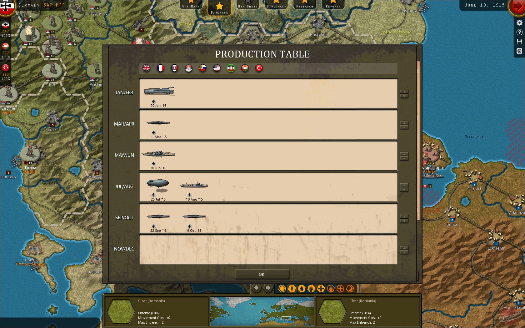 Скриншот из игры Strategic Command: World War I - 27