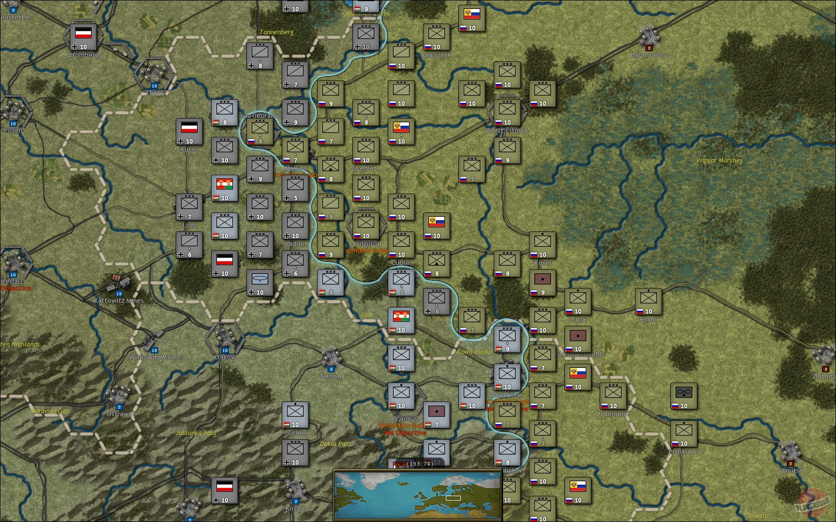 Скриншот из игры Strategic Command: World War I - 18