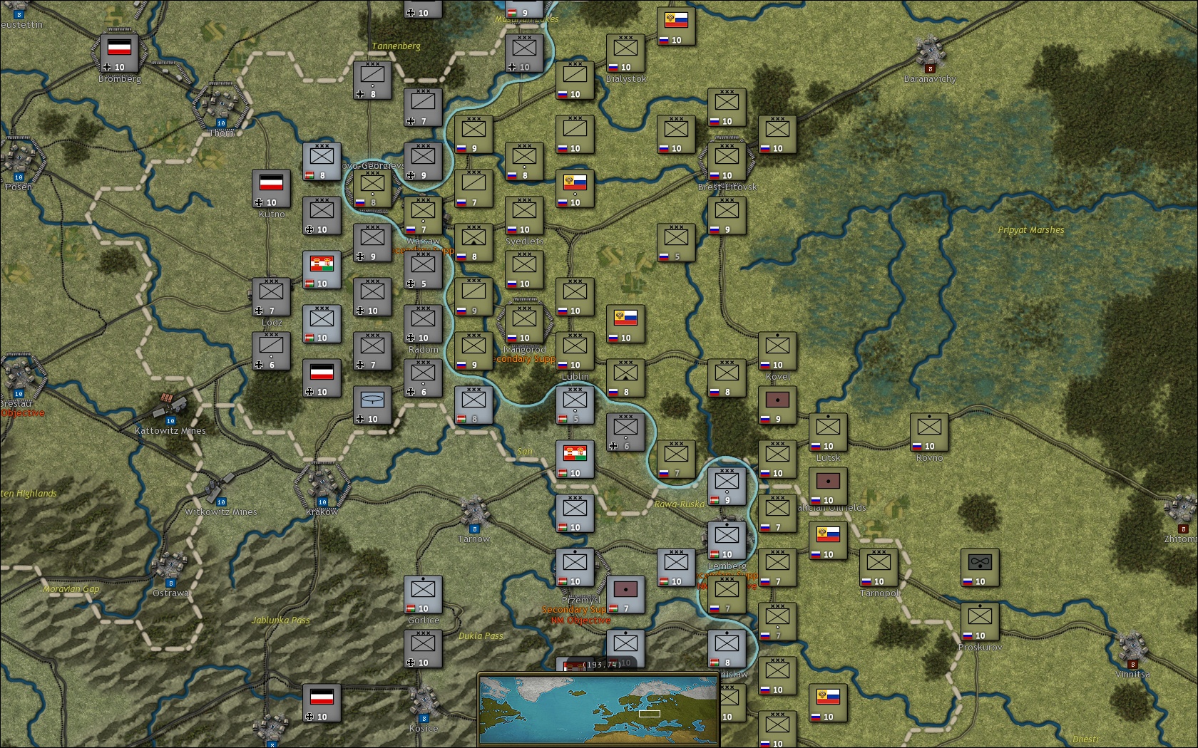 Скриншот из игры Strategic Command: World War I - 35