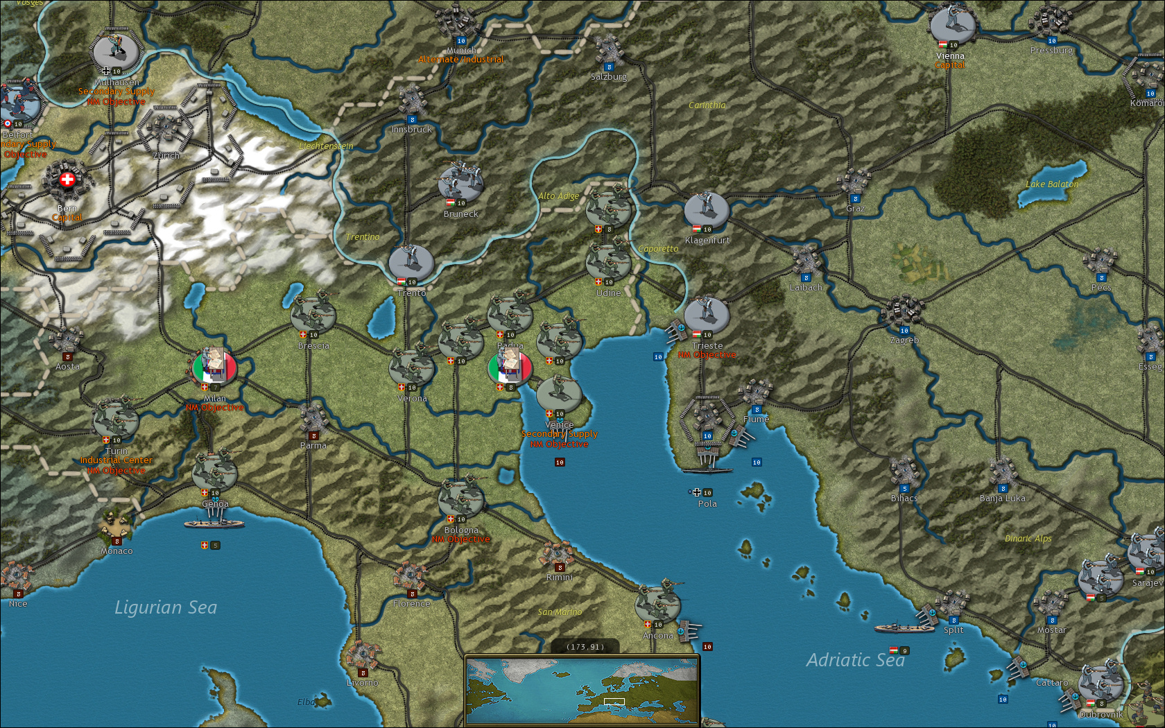 Скриншот из игры Strategic Command: World War I - 5