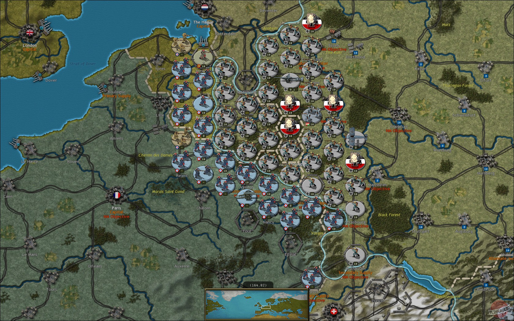 Скриншот из игры Strategic Command: World War I - 12