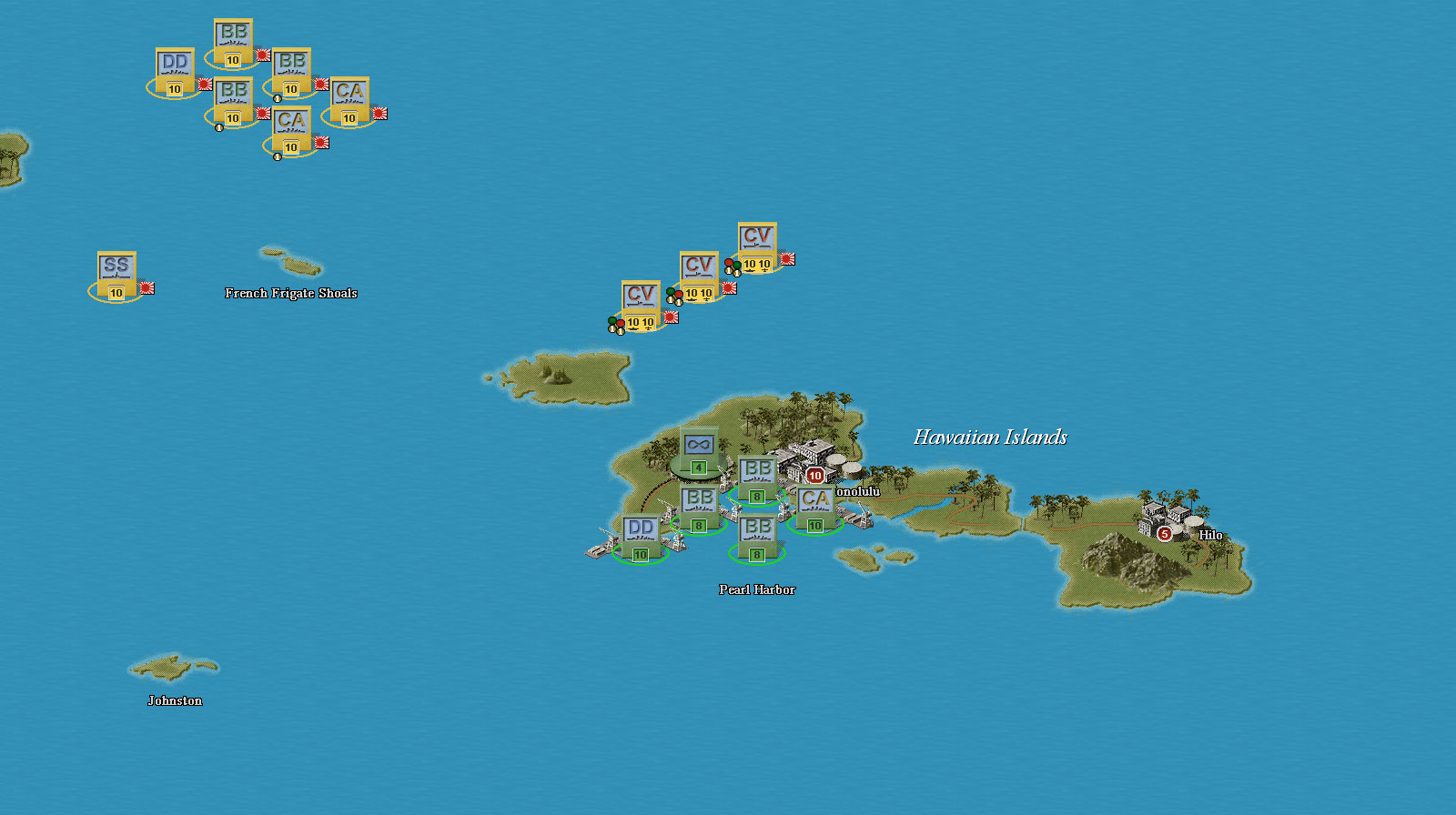 Скриншот из игры Strategic Command: WWII Pacific Theater - 12