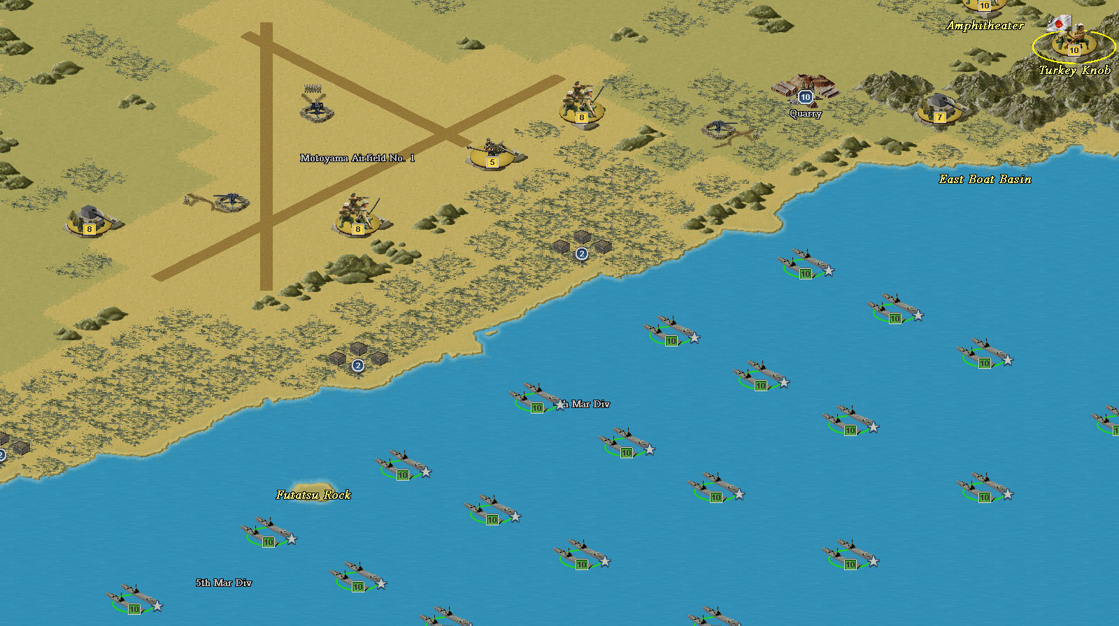 Скриншот из игры Strategic Command: WWII Pacific Theater - 11