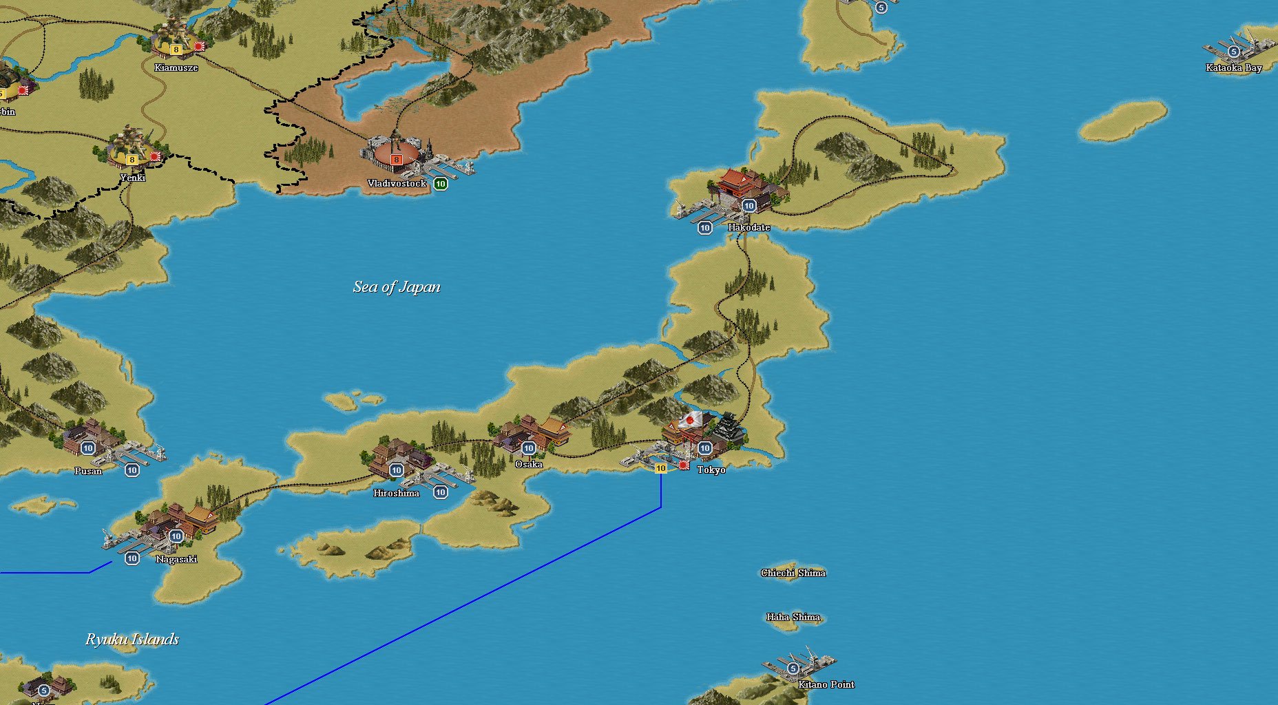 Скриншот из игры Strategic Command: WWII Pacific Theater - 4